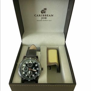 Caribbean Joe Watch w/ case Men’s Watch